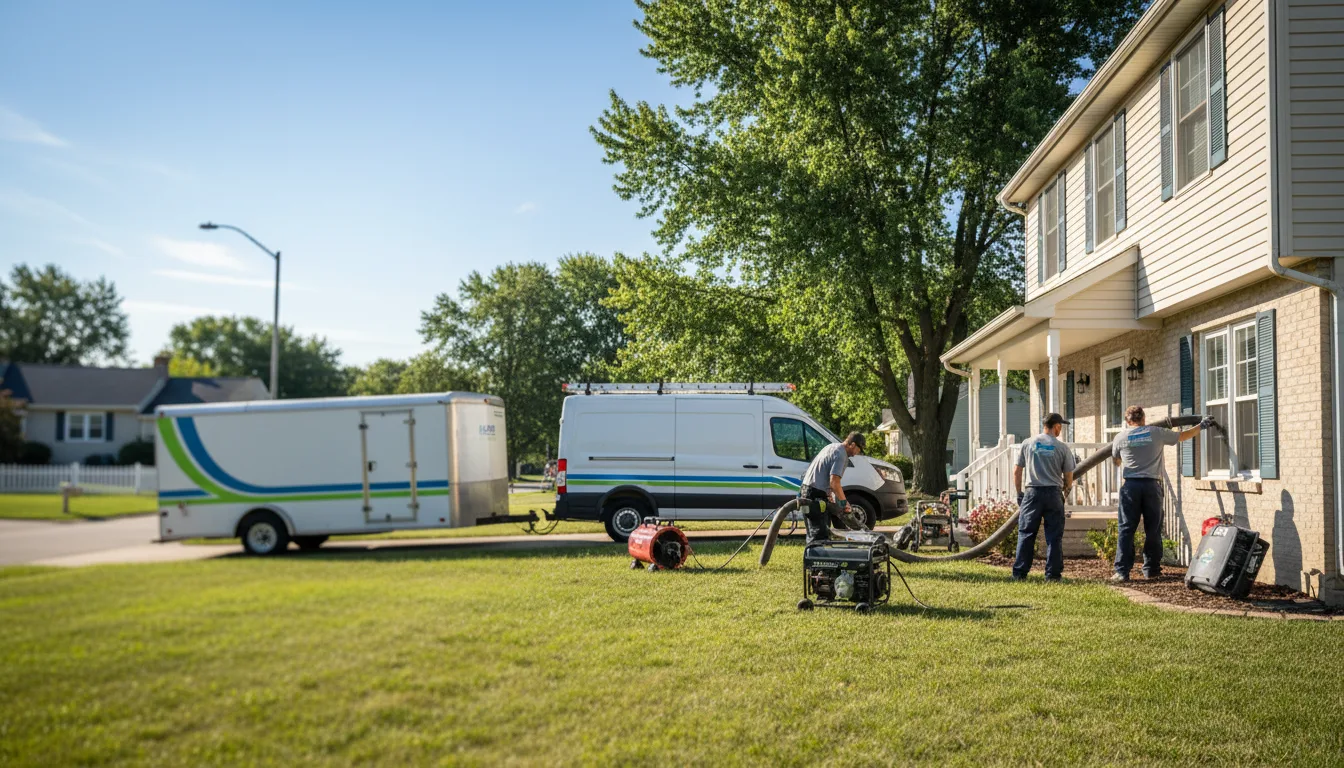 Flooded Basement Restoration And Cleanup With Repair in Millerton, IA near me